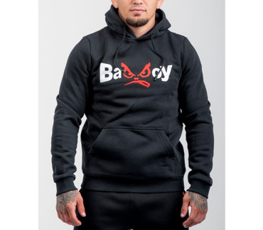 BAD BOY retro logo HOODIE - black